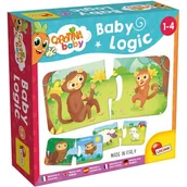Puzzle - Lisciani Carotina Baby Logic Mama i dziecko 80038 - miniaturka - grafika 1