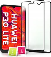 Szkła hartowane na telefon - Hello Case 2-pak Szkło Hartowane do Huawei P30 LITE Ochronne Pełne Na cały ekran 5D 9H - miniaturka - grafika 1