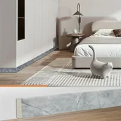 Inne - TEMU 1 Rolka Grubych Samoprzylepnych Naklejek Obramowanych, 8cm x 200cm - Odporna na Olej i Brud, Antykolizyjna Ochrona Krawędzi Ściany do Salonu i - miniaturka - grafika 1