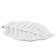 Tace i patery - Patera EUROFIRANY PLATA, biało-srebrna, 46x29x5cm - miniaturka - grafika 1