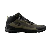 Trampki męskie - THE NORTH FACE Cragstone Mid WP, trampki męskie, Military Olive Tnf Black, 45.5 EU - miniaturka - grafika 1