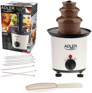 Adler Adler Fontanna czekoladowa ADLER AD 4487 AD 4487 - Zestawy do fondue - miniaturka - grafika 1