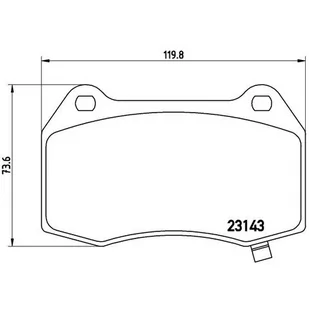 BREMBO P 09 003 P 09 003 - Tarcze hamulcowe - miniaturka - grafika 1