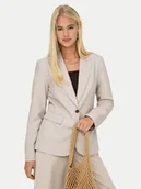 Marynarki i żakiety damskie - ONLY Marynarka Raven 15338389 Beżowy Slim Fit - miniaturka - grafika 1