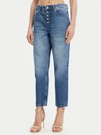 Spodnie damskie - Just Cavalli Jeansy 78PAB5B5 Niebieski Wide Leg - miniaturka - grafika 1