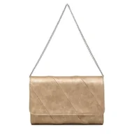 Torebki damskie - Miss Lulu Damska kopertówka ślubna na studniówkę, podróżna torba crossbody na ramię, elegancka torebka wieczorowa na imprezę, damska letnia torebka na prezent, Złoty - miniaturka - grafika 1