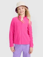 Bluzy dla dziewczynek - 4F Polar slim ze stójką dziewczęcy - różowy 164 (13-14 lat) - miniaturka - grafika 1
