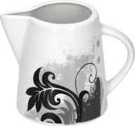 Dzbanki i imbryki - Dzbanek do mleka Black Flower 22cl - miniaturka - grafika 1