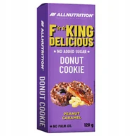 Zdrowa żywność - Ciastko Allnutrition Fitking Delicious Donut Cookie 128g Karmelowy - miniaturka - grafika 1