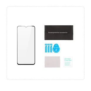 Dux Ducis 9D Tempered Glass wytrzymałe szkło hartowane 9H na cały ekran z ramką Realme Narzo 50A czarny (case friendly) - Szkła hartowane na telefon - miniaturka - grafika 9