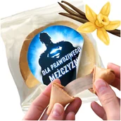 Pieczywo chrupkie - Prezent na Dzień Mężczyzny Ciasteczko z Wróżbą Dla Męża Taty Dzień Chłopaka - miniaturka - grafika 1