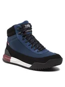 Buty trekkingowe męskie - The North Face Trzewiki Back-To-Berkeley III NF0A5G2YMG71 Granatowy - miniaturka - grafika 1