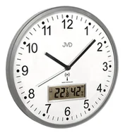 Zegary - Zegar ścienny JVD RH78.1 Termometr Higrometr DCF77 - miniaturka - grafika 1