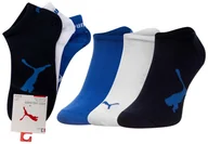Skarpetki damskie - Puma  Skarpety Skarpetki Stopki 3 Pary Blue/White/Navy 907960 03 35-38 - miniaturka - grafika 1