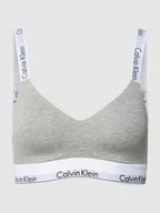 Bielizna sportowa damska - Biustonosz typu bralette z detalami z logo - miniaturka - grafika 1