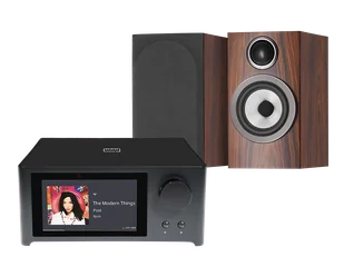 NAD C 700 V2 (czarny) + 707 S3 (mokka) - Zestawy stereo - miniaturka - grafika 1
