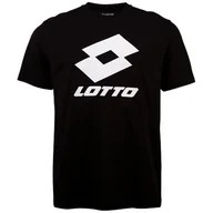 Koszulki męskie - Lotto 1124002 Męski T-shirt, Regular Fit Caviar XL - miniaturka - grafika 1