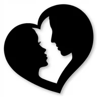 Dekoracje domu - Serce z parą Obraz Ażurowy Loft Obraz 3D Dekoracja do salonu/ Kuchni - miniaturka - grafika 1