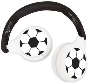 Lexibook Football White-Black - Słuchawki - miniaturka - grafika 1