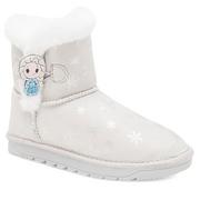 Buty dla dziewczynek - Śniegowce Frozen AW23-105DFR Szary - miniaturka - grafika 1