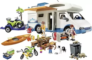 Playmobil 9318 Family Fun Kamper Zestaw Kempingowy - Klocki - miniaturka - grafika 1