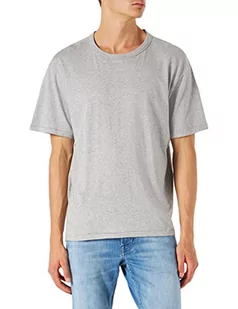 United Colors of Benetton T-shirt męski, szary melanż 501, 3XL - Koszulki męskie - miniaturka - grafika 1