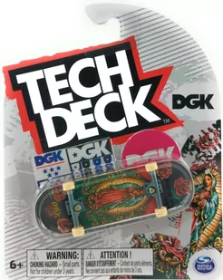 Tech Deck deskorolka fingerboard DGK + naklejki - Samochody i pojazdy dla dzieci - miniaturka - grafika 1