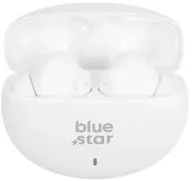 Słuchawki - Bluestar bezprzewodowe douszne Blue Star Zen ANC + ENC TX5 TWS białe - miniaturka - grafika 1