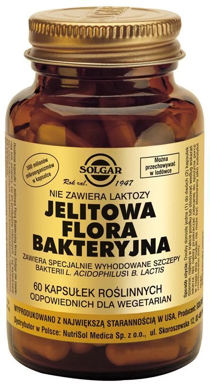 Solgar elitowa flora bakteryjna 60 szt.