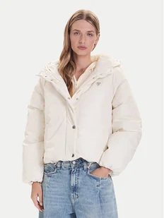 Guess Kurtka zimowa V5BL07 WGLW2 Écru Relaxed Fit - Kurtki damskie - miniaturka - grafika 1