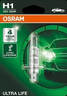 Żarówki samochodowe - OSRAM H1 12V 55W P14,5s ULTRA LIFE (3 lata gwarancji) - miniaturka - grafika 1