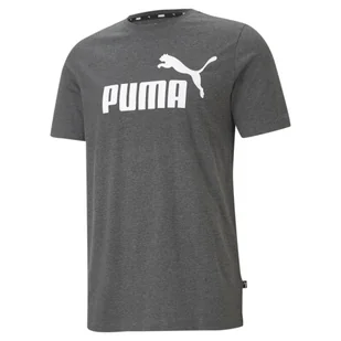 Koszulka męska Puma ESS Heather Tee szara 586736 01 ROZMIAR L - Koszulki sportowe męskie - miniaturka - grafika 1