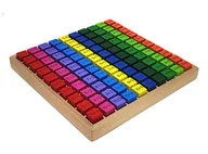 Mały naukowiec - Edukacyjna drewniana Tabliczka mnożenia - miniaturka - grafika 1