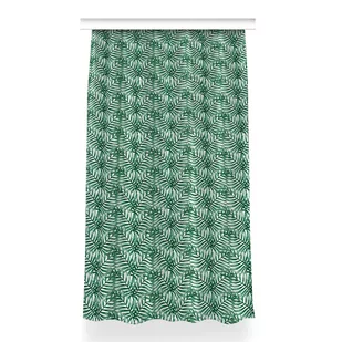 Zasłona z grafiką kolory Tropikalne liście 150x260, Fabricsy - Zasłony - miniaturka - grafika 1