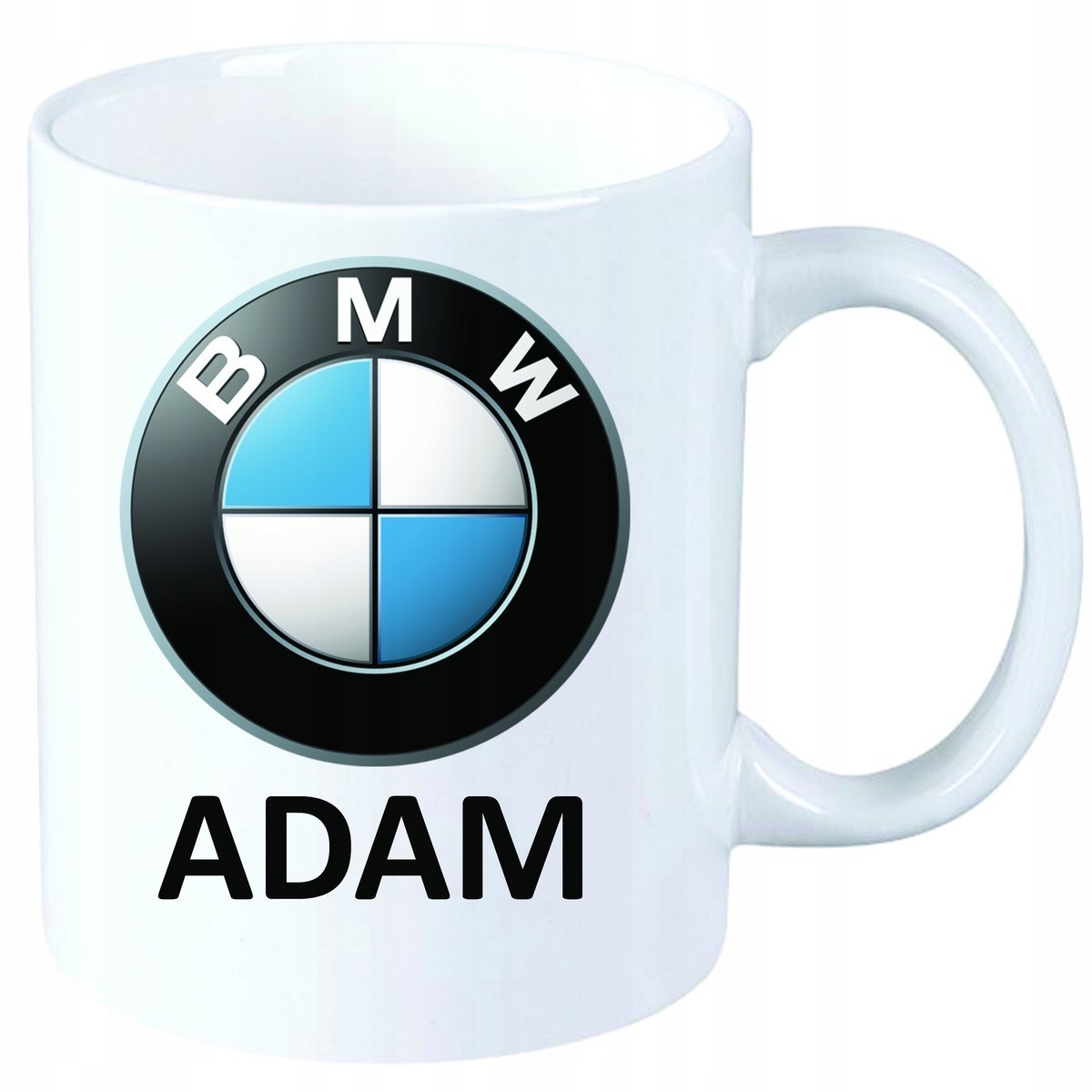 Kubek DLA FANA MOTORYZACJI BMW UPOMINEK+IMIĘ