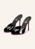 Moda i Uroda OUTLET - Christian Louboutin Klapki Me Dolly 100 schwarz - miniaturka - grafika 1