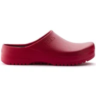 Klapki i japonki damskie - Klapki unisex BIRKENSTOCK SUPER-BIRKI FUSION PU RED - Birkenstock - miniaturka - grafika 1