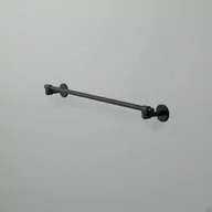 Wieszaki łazienkowe - Wieszak na ręczniki Cast Medium 600 mm Welders Black Czarny - miniaturka - grafika 1