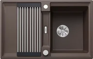 Zlewozmywaki - Zlewozmywak BLANCO ADIRA 45 S Silgranit kawowy - miniaturka - grafika 1