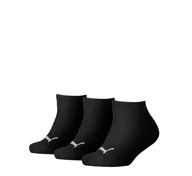 Skarpetki dla dzieci - Skarpety dziecięce Puma INVISIBLE 3-PACK czarne 90737402 - miniaturka - grafika 1