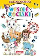 Martel Kolorowanka Wesołe kociaki praca zbiorowa - Kolorowanki, wyklejanki - miniaturka - grafika 2