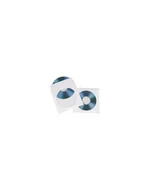 Pudełka i akcesoria na płyty CD - Hama 1x50 CD/DVD Paper Sleeves white 62671 - 62671 - miniaturka - grafika 1