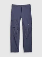 Odzież trekkingowa damska - Damskie spodnie trekkingowe 4F 4FWSS25TFTRF0797 - granatowe - miniaturka - grafika 1
