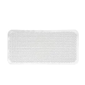 Maty antypoślizgowe - Mata do wanny Ramsi 72 x 35 cm biały - miniaturka - grafika 1