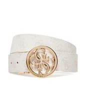 Paski - Pasek Damski Guess BW9166 P4235 Biały - miniaturka - grafika 1