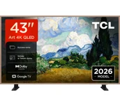 Telewizory - TCL 43A400 Pro 43" QLED 4K Google TV Dolby Vision DTS-X DVB-T2 - miniaturka - grafika 1