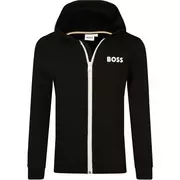 Bluzy dla chłopców - BOSS Kidswear Bluza | Regular Fit - miniaturka - grafika 1