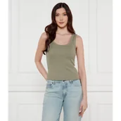 Koszulki i topy damskie - GUESS Top | Slim Fit - miniaturka - grafika 1