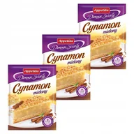 Przyprawy i zioła sypkie - Appetita Domowe Sekrety Cynamon mielony 15 g x 3 sztuk - miniaturka - grafika 1