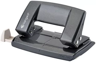 KANGARO Dziurkacz Aion-10G/S, dziurkuje do 10 kartek, metalowy, w pudełku PP, metaliczny szary KAA10G/S-05 - Dziurkacze - miniaturka - grafika 2